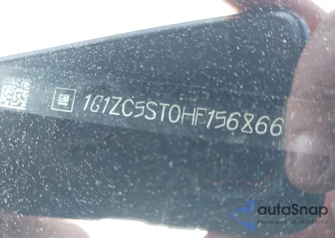 2017 Chevrolet Malibu 1Fl from USA, damaged, VIN 1G1ZC5ST0HF156866